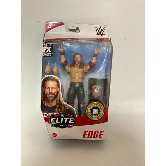 WWE mattel  Edge Elite Series 83 Gray Pants, WRESTLING collectible action figure - Picture 6 of 6